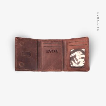 Leather Trifold Short Wallet is the ultimate comfort zone for fans of minimalist and slim designs. It neatly organizes your cards and cash without creating any uncomfortable bulk in your pocket. The premium leather provides a soft, flexible feel that ensures a stress-free carry all day long. Perfectly suited for both formal pants and casual jeans, it maintains a sleek silhouette. Ultimately, it offers a smart and sophisticated way to keep your essentials secure and easily accessible.