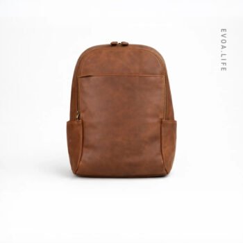 This Backpack Large is highly versatile and specifically designed to accommodate a full-sized laptop along with its chargers and accessories. Beyond your tech gear, it easily fits professional essentials like A4 files and notebooks, as well as personal items such as clothing for a short trip, a water bottle, and an umbrella. With dedicated space for your laptop and organized pockets for your phone and keys, it ensures all your valuables are carried securely and stylishly.