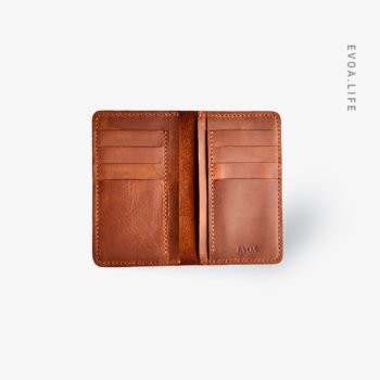 Semi Long | Elevate your everyday carry with premium, artisanal craftsmanship. Our Handmade Semi-Long Leather Wallet in Zorro Black is built for those who value style, quality, and lifetime durability. 100% Handcrafted: Meticulously cut, stitched, and finished by hand. Premium Leather: Full Grain Vegetable Tanned Leather with a soft, natural milled texture. Unrivaled Strength: Traditional hand saddle-stitching ensures it never unravels. Smart Storage: 8 card slots + 4 cash pockets in a sleek 6″ x 3.5″ profile.